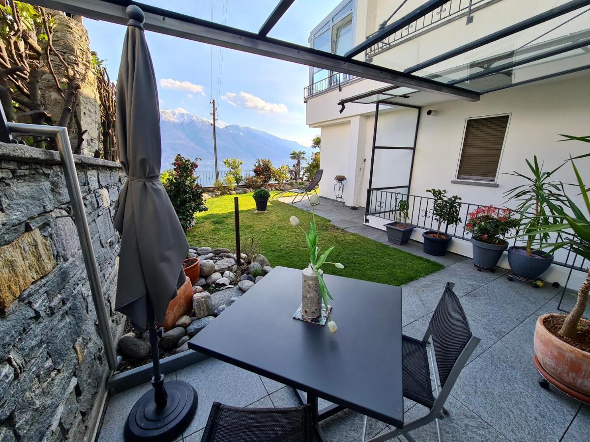 Camera Con Bagno Privato E Giardino Brione sopra Minusio Eksteriør billede